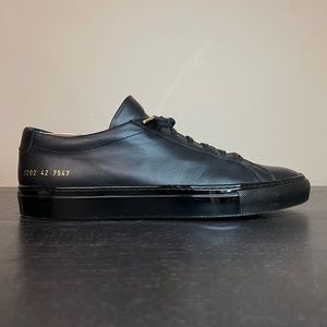 Common Projects Achilles Low Lux Black Men’s Sneaker 42